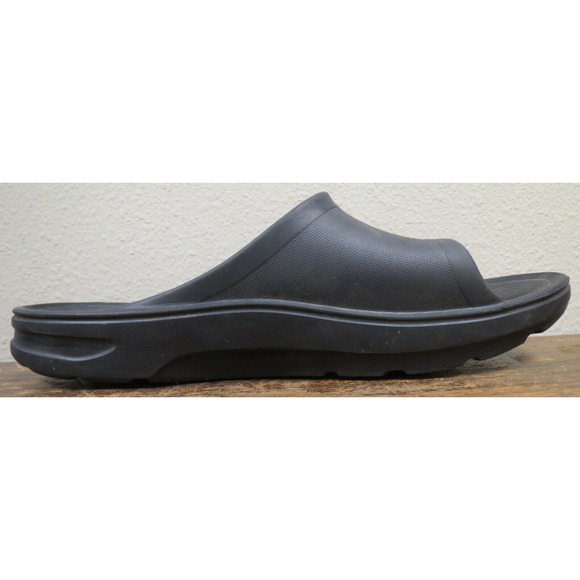 My Pillow Sandals Slides Men’s Size 11 Black Foam Comfort Slip Ons - Picture 5 of 7